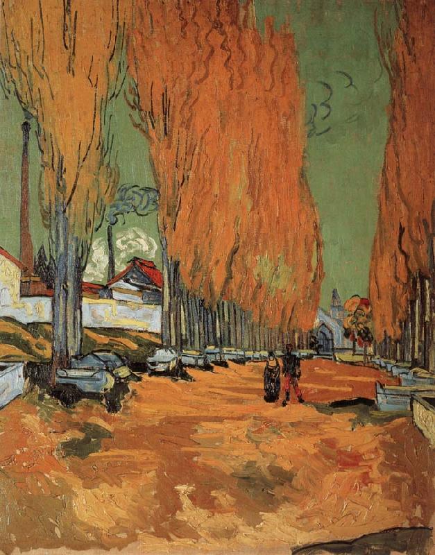 Vincent Van Gogh The Alyscamps,Avenue oil painting image
